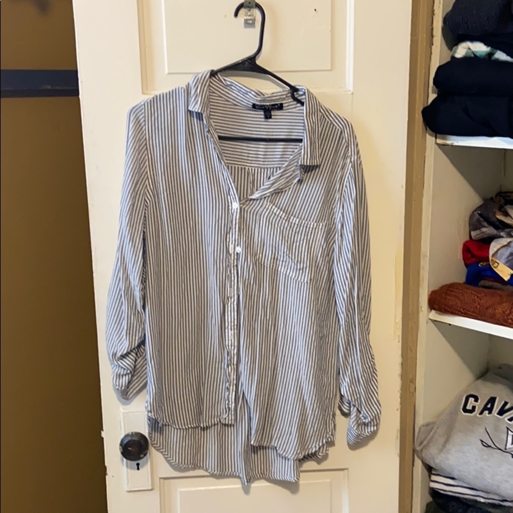 Pin striped blouse